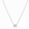 Tiny Heart Stone Necklace – product view