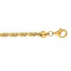 14kt Gold 20 inches Yellow Finish 4.9mm Shiny Oval Anchor Chain with Lobster Clasp – product view