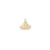 YELLOW GOLD CROSSLESS JESUS PENDANT – product view