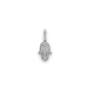Diamond Pico Hamsa Pendant