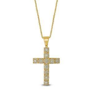10K 1.96-2.03CT D-PENDANT MENS RDS 8F