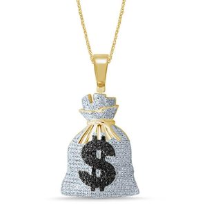 10K 0.87-1.05CT D-MONEY BAGS