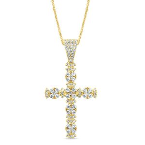 10K 1.85- 1.91CT D-DARK CROSS