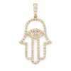 Cross Diamond Ring – Yellow Gold / 6.5 – product view