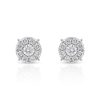 Leila Gold Diamond Baguette Earrings – product view