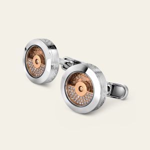 Rotor Diamond Cufflinks – product view