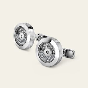 Rotor Diamond Cufflinks – product view