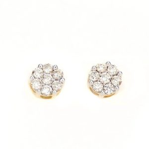 1.5CT Gold Earring - Pair