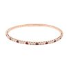 Yellow and White Diamond Cluster Bracelet – product view