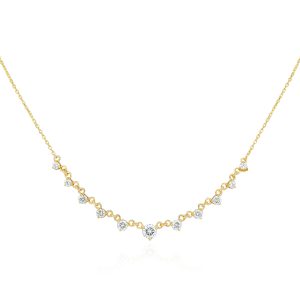 Dangling Diamond Necklace