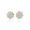 Nine Stone Diamond Earrings – product view