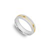 Miles Ring (5mm, White Partially Iced) – product view