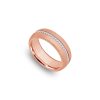 Cuban Link Eternity Ring (13mm, 1-Row Fully Iced) – product view