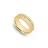 Miles Ring (7mm, White Partially Iced) – product view