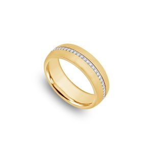 Miles Ring (7mm, Yellow Partially Iced)