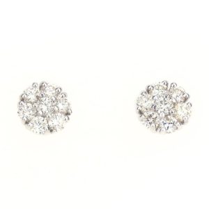 2.1CT Diamond Earring - Pair