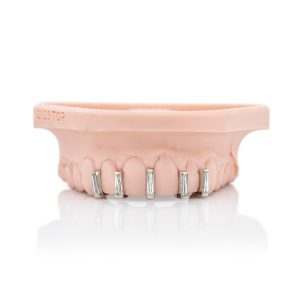 Tapered Baguette Diamond Spacer (5 teeth set)