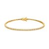 10 pointer diamond tennis bracelet 14kt white gold – product view
