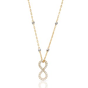 Infinity Pendant with Chain