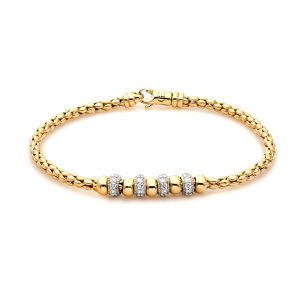 Spinning Diamond Beads Bracelet