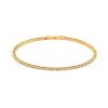 Amethyst oval bracelet with diamonds – product view