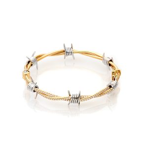 Barbed Wire Bangle (Ladies)