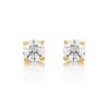 14K Gold Diamond Studs 0.96ct Total – product view