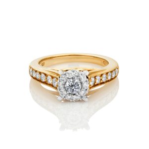 Yellow gold Ladies Ring