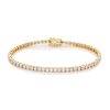 25 Pointer Tennis Bracelet (18kt Yellow) – product view