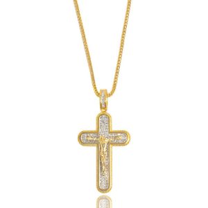 Baby Sage Crucifix