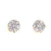 0.76CT Gold Diamond Earrings – Pair – product view