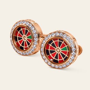 Roulette Casino Cufflinks – product view