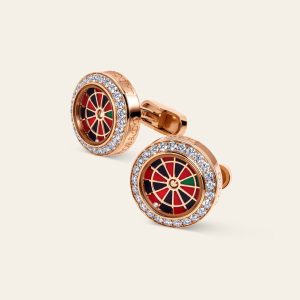 Roulette Casino Cufflinks – product view