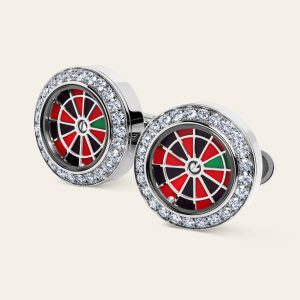 Roulette Casino Cufflinks – product view