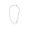 Umlaut Heart Drop Necklace – product view