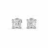 Pear Stone Huggie Earrings – product view