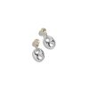 ROSE GOLD HANGING DUO EARRINGS – product view