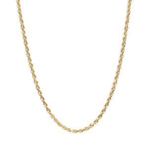 2mm Rope Chain Necklace