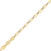 7.5″ Gold Cuban Identity Bracelet – product view