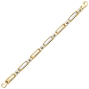 7.5″ Gold Cuban Identity Bracelet – product view