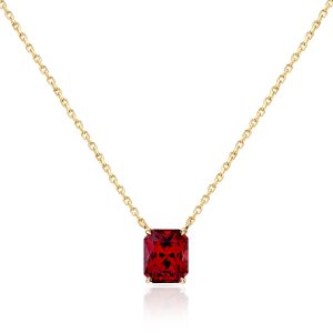 Garnet Solitaire Pendant (1.77ct)