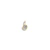 RECTANGULAR BLUE TOPAZ PENDANT – product view