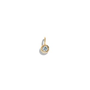 BABY BLUE TOPAZ BEZEL PENDANT