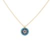 Diamond Baguette Charm Necklace – product view