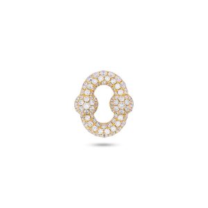 Umlaut Full Diamond Pendant