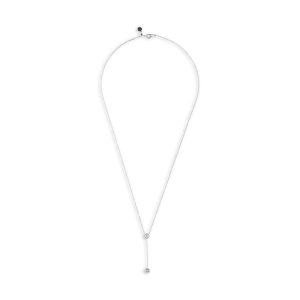 DUO DIAMOND DROP NECKLACE