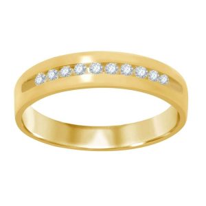 14K 0.25-0.28CT D- BANDS