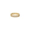 Multi Emerald Diamond Eternity Band – product view