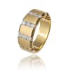 10K 4.46-4.53CT D-DARK POLISH RING – product view