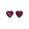 Black white diamond halo studs – product view